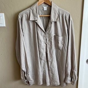 Allison Taylor Linen Button Down Shirt